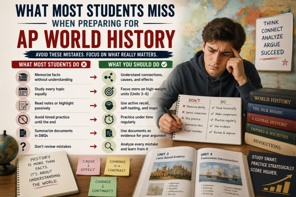 What Most Students Miss When Preparing for AP World