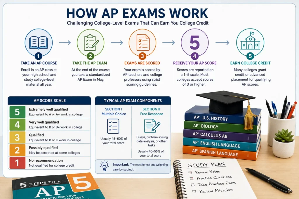 how ap exam works